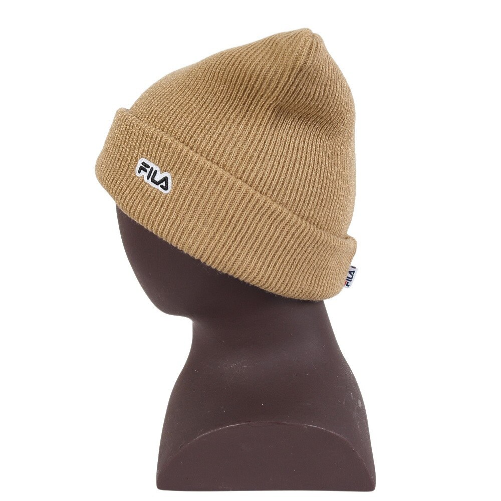 フィラ（FILA）（レディース）ニット帽 キャットイーズワッチ 23401320693970 防寒 ネコ耳 フリーサイズ ベージュ