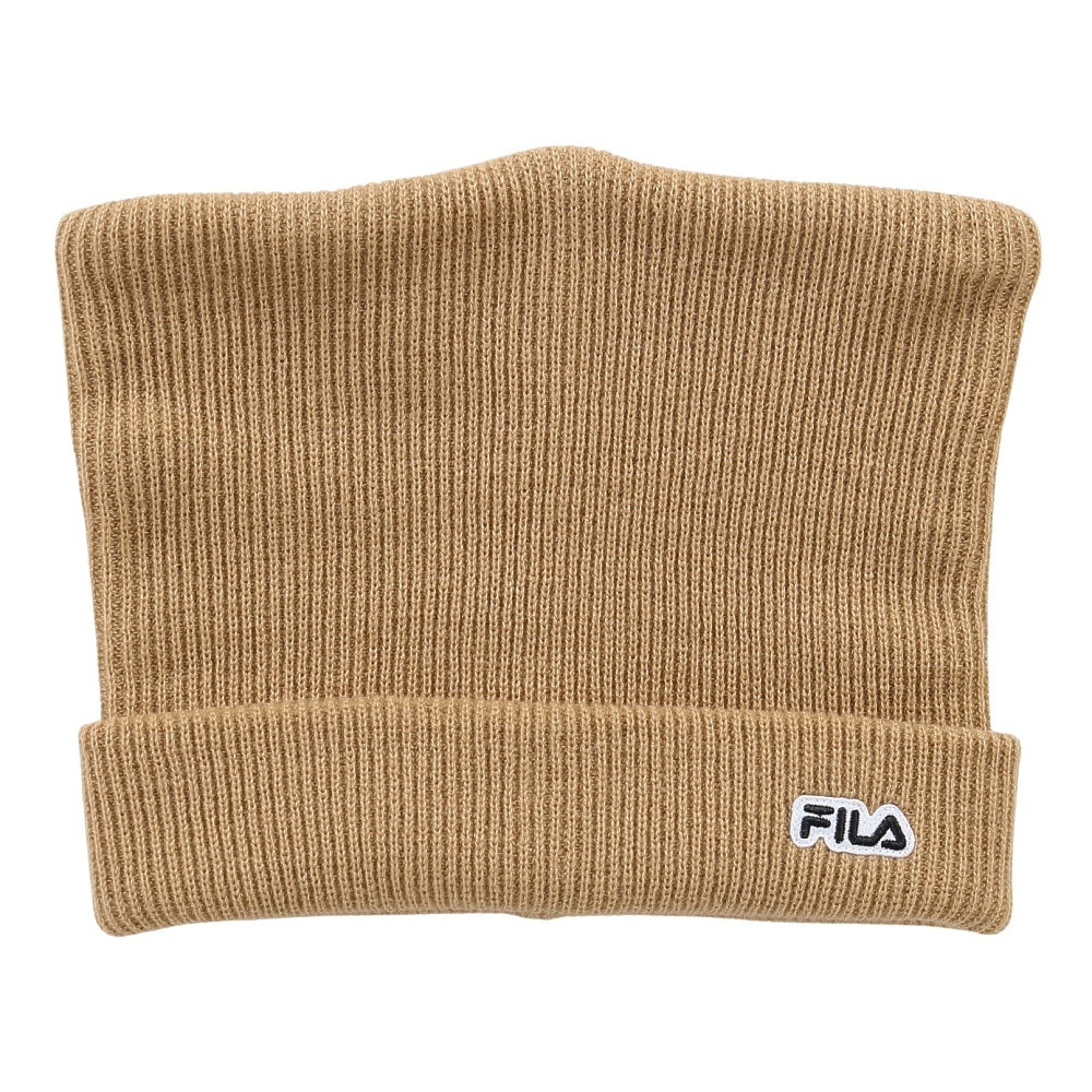 フィラ（FILA）（レディース）ニット帽 キャットイーズワッチ 23401320693970 防寒 ネコ耳 フリーサイズ ベージュ