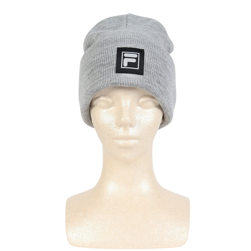 フィラ（FILA）（レディース）ニット帽 ニット ワッチ 12731300603980 防寒 フリーサイズ グレー