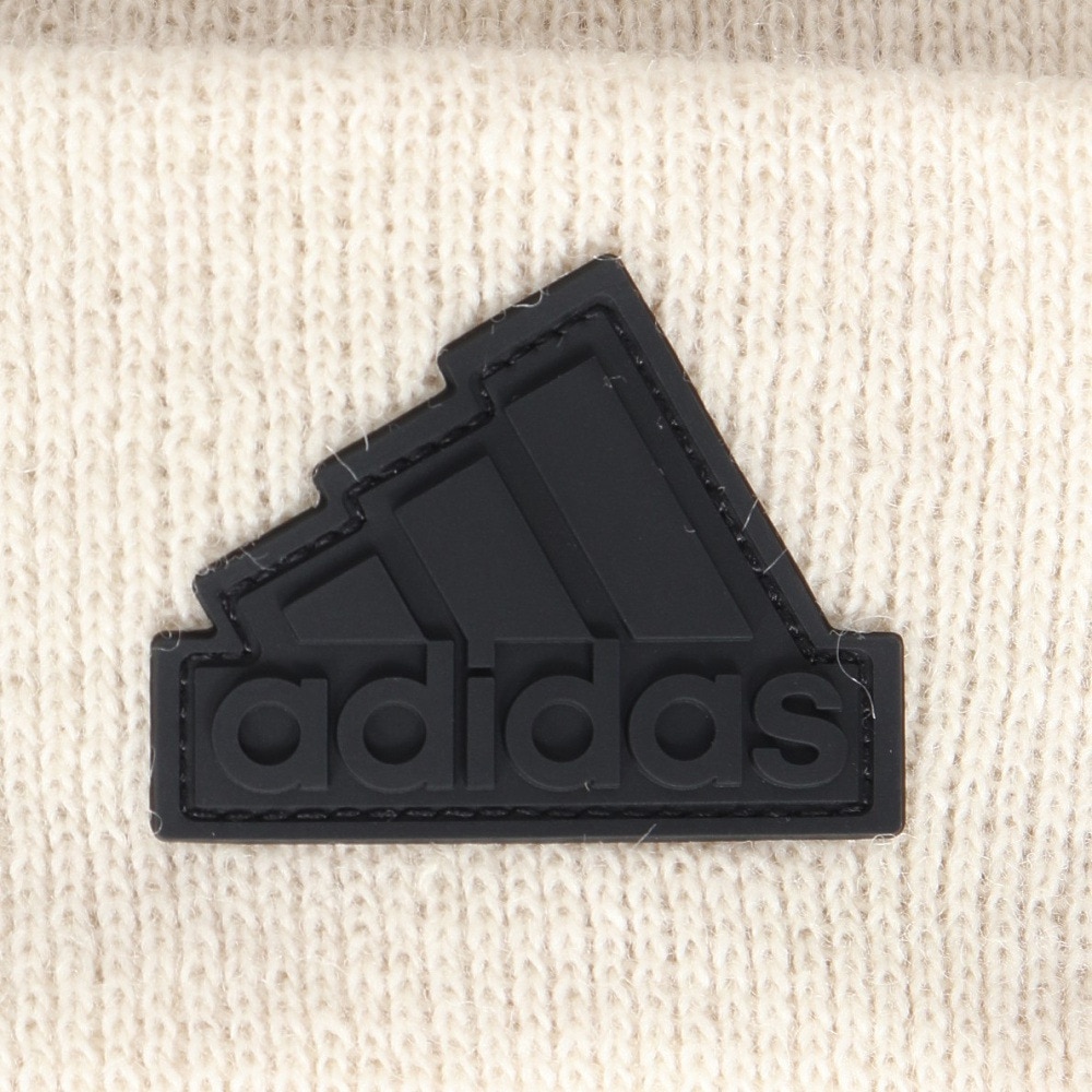 アディダス（adidas）（レディース）ニット帽 COLD. RDY テック カフビーニー M(OSFZ)サイズ DMD92-IY5241 54-57cm ベージュ 保温