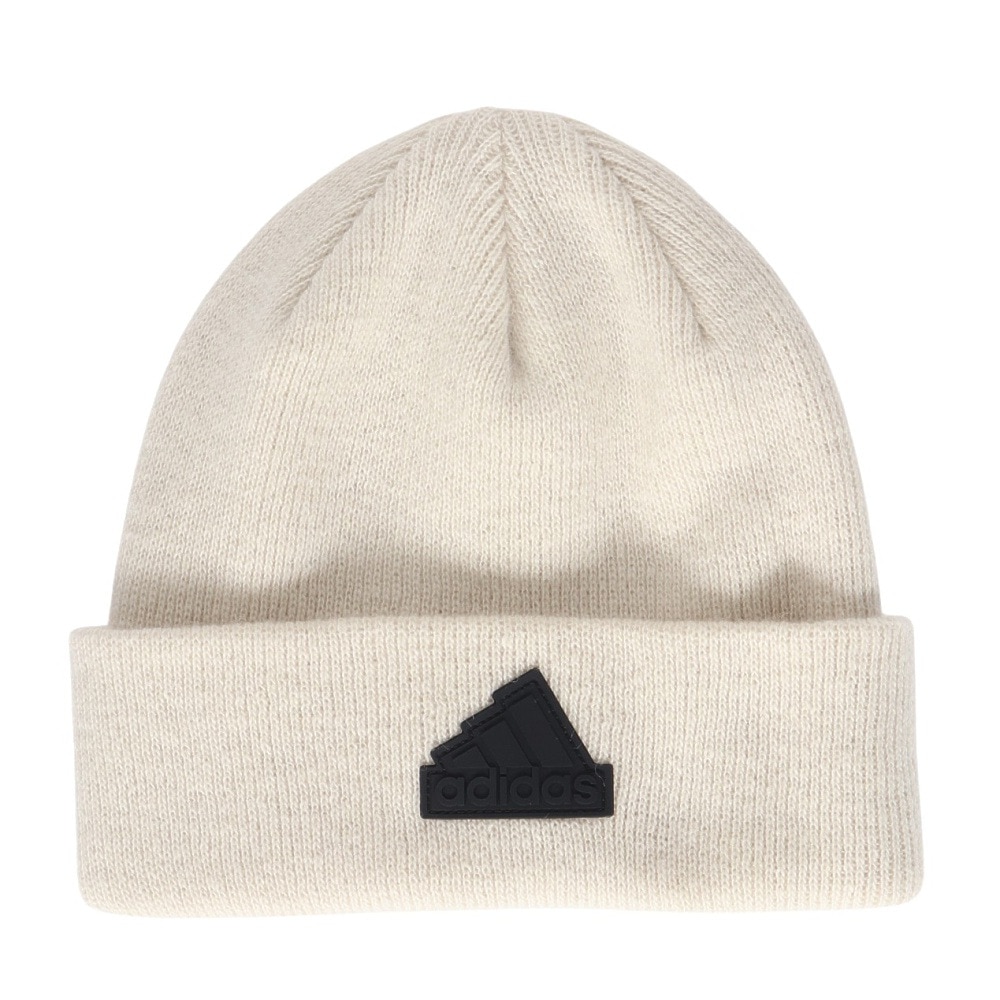 アディダス（adidas）（レディース）ニット帽 COLD. RDY テック カフビーニー M(OSFZ)サイズ DMD92-IY5241 54-57cm ベージュ 保温
