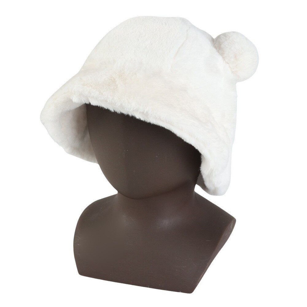 パステル（Pastel）（レディース）耳付き ハット WG251 WH 白
