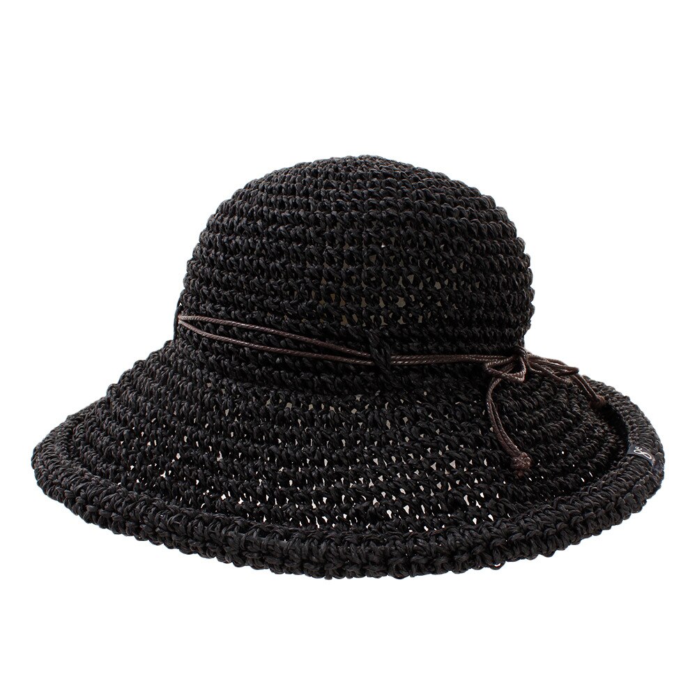 【多少の傷汚れありの為大奉仕】CROCHET PAPER ハット HU19S22ST898002 BLK