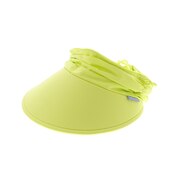 ワラルーハット（Wallaroohat）（レディース）帽子 レディース サンバイザー アクアバイザー lime Wallaroohat オンライン価格 日よけ