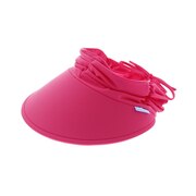 ワラルーハット（Wallaroohat）（レディース）帽子 レディース サンバイザー アクアバイザー pink Wallaroohat オンライン価格 日よけ