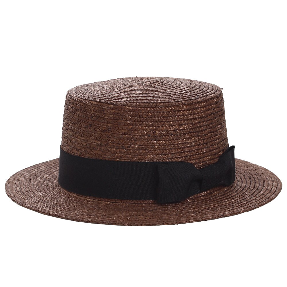  【多少の傷汚れありの為大奉仕】STRAW BLADE BOATER AG83AC1080 BRN