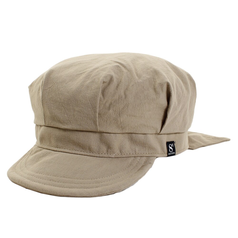  【多少の傷汚れありの為大奉仕】TUCK WORKCAP HU18S898SST025 BEG