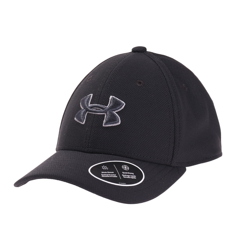 アンダーアーマー（UNDER ARMOUR）（キッズ）帽子 キッズ ジュニア ブリッツィング3.0 キャップ 1305457 BLK/STL/SLG ACC 日よけ