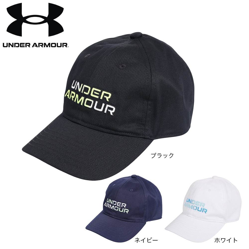 アンダーアーマー（UNDER ARMOUR）（キッズ）ユース Branded cap 1370832 102 帽子