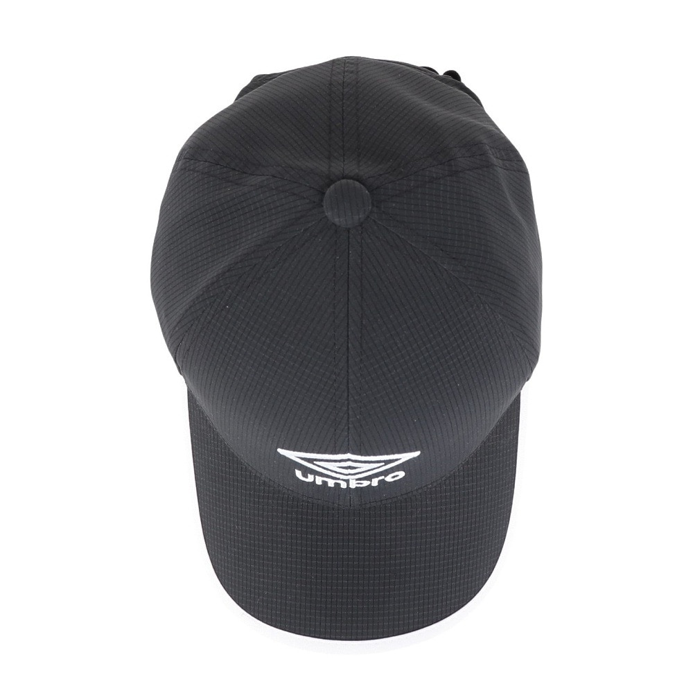 アンブロ（UMBRO）（キッズ）ジュニア はっ水メッシュキャップ UUDXJC04 BK 熱中症対策