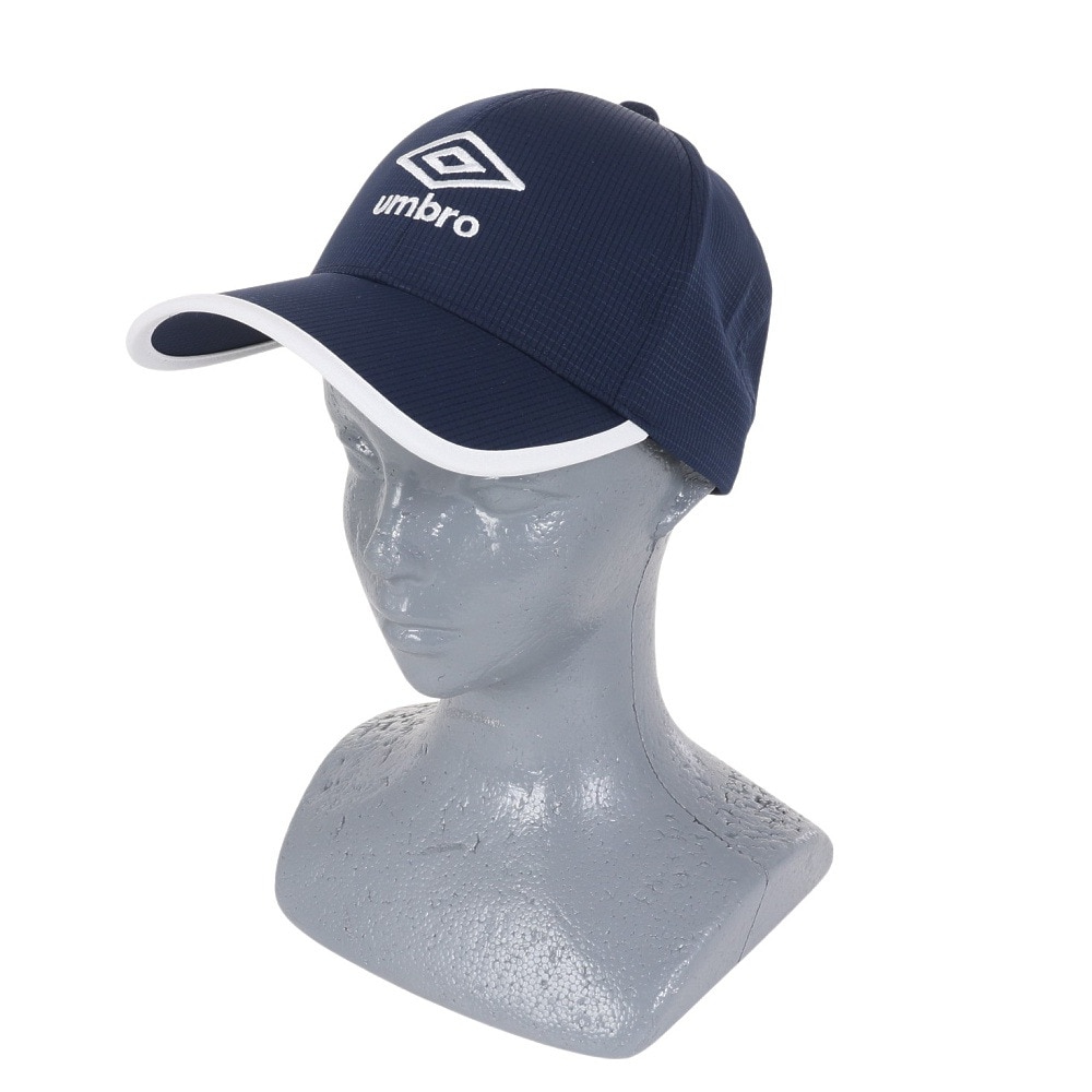 アンブロ（UMBRO）（キッズ）ジュニア はっ水メッシュキャップ UUDXJC04 NV 熱中症対策