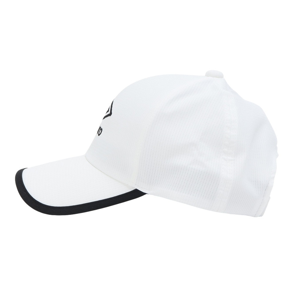 アンブロ（UMBRO）（キッズ）ジュニア はっ水メッシュキャップ UUDXJC04 WH 熱中症対策