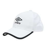 アンブロ（UMBRO）（キッズ）ジュニア はっ水メッシュキャップ UUDXJC04 WH 熱中症対策