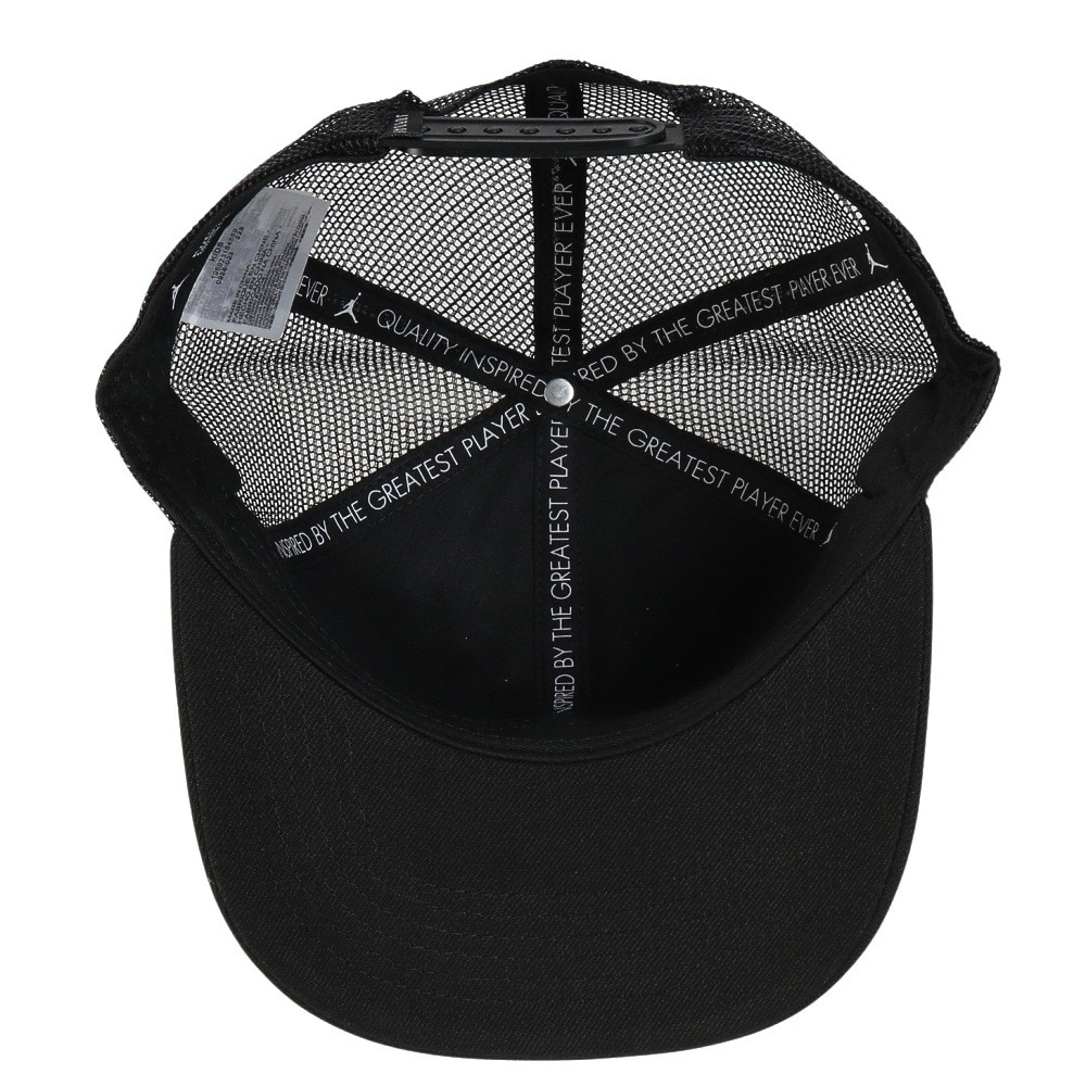 ジョーダン（JORDAN）（キッズ）帽子 キッズ キャップ JAN METAL JUMPMAN TRUCKER 黒 9A0928-023 トラッカーキャップ  キッズキャップ メッシュ