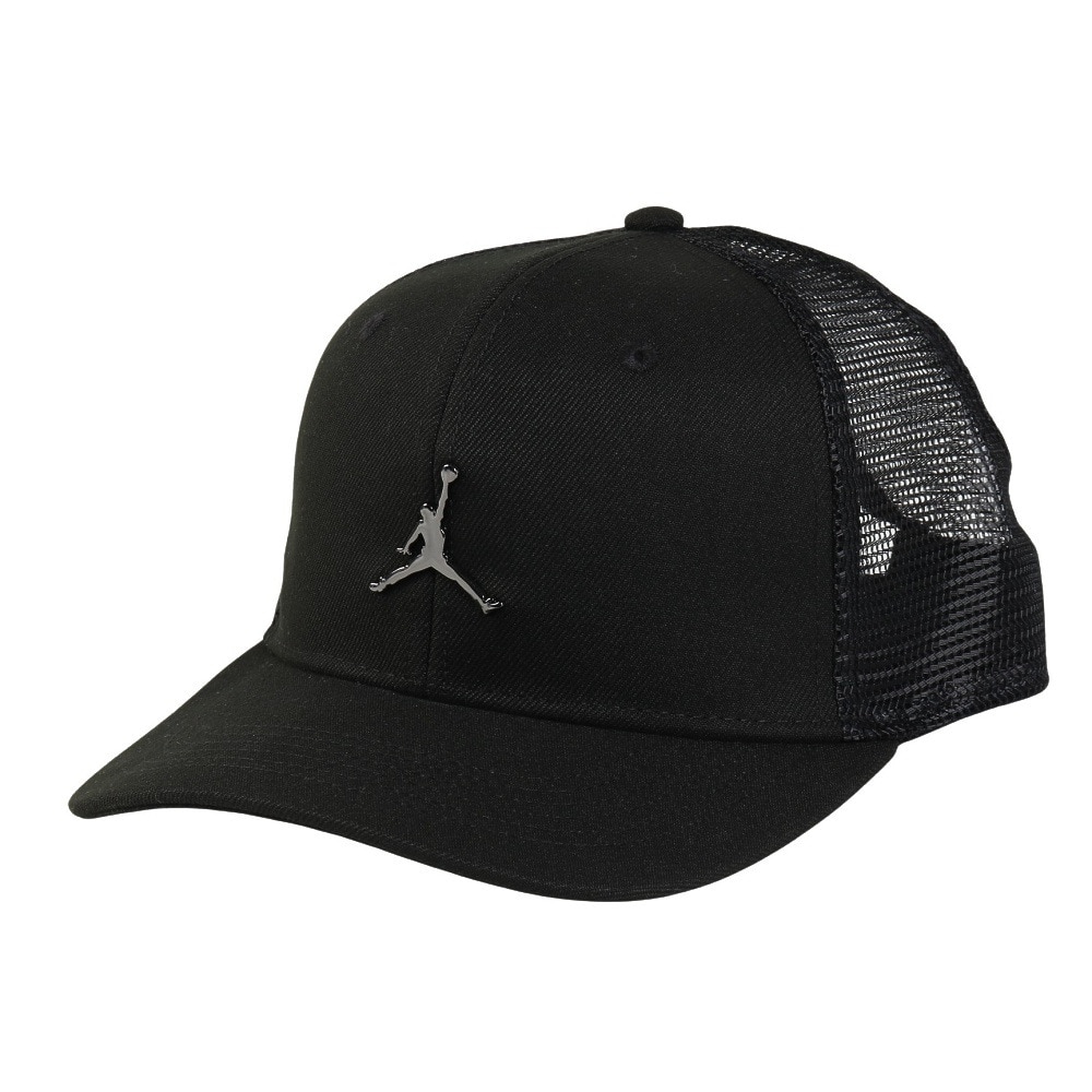 ジョーダン（JORDAN）（キッズ）帽子 キッズ キャップ JAN METAL JUMPMAN TRUCKER 黒 9A0928-023 トラッカーキャップ  キッズキャップ メッシュ