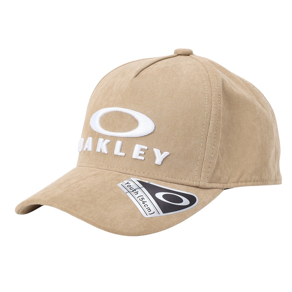 オークリー（OAKLEY）（キッズ）Essential Ytr キャップ Fa 24.0 FOS901904-30W 帽子 ベージュ
