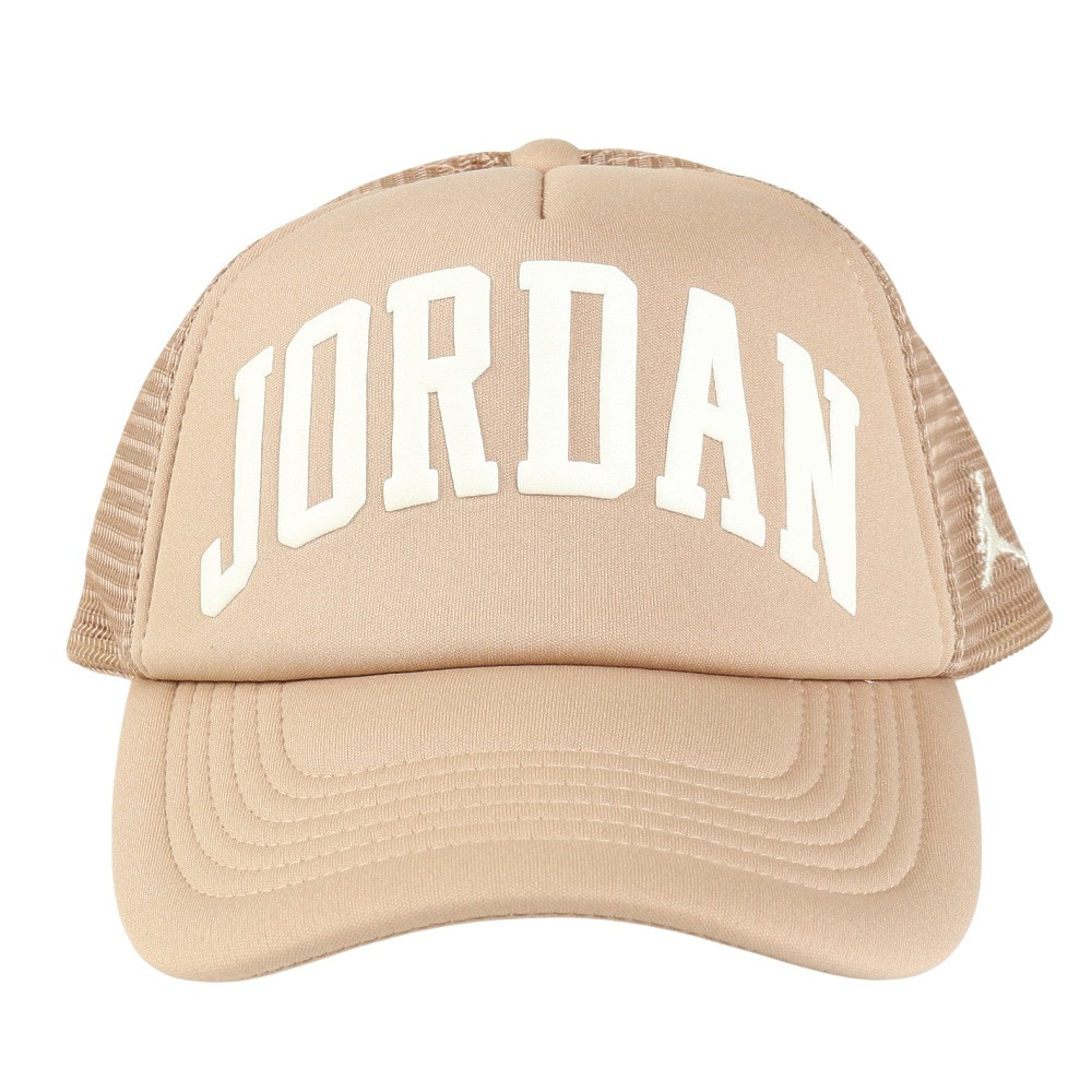 ジョーダン（JORDAN）（キッズ）帽子 ビッグキッズ ジョーダン フォームトラッカーハットベージュ 9A0940-J34 トラッカーキャップ メッシュ スト系