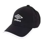 (キッズ)帽子 ジュニア はっ水メッシュキャップ 黒 UF5SCP03U BK J 撥水 暑さ対策 額部分冷却 男女兼用