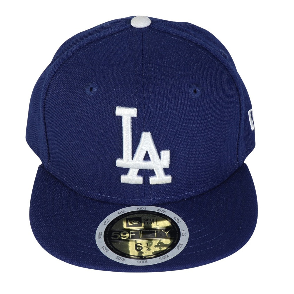 ニューエラ（NEW ERA）（キッズ）ジュニア 59FIFTY MLBオンフィールド ロサンゼルス・ドジャース ゲーム 13561982