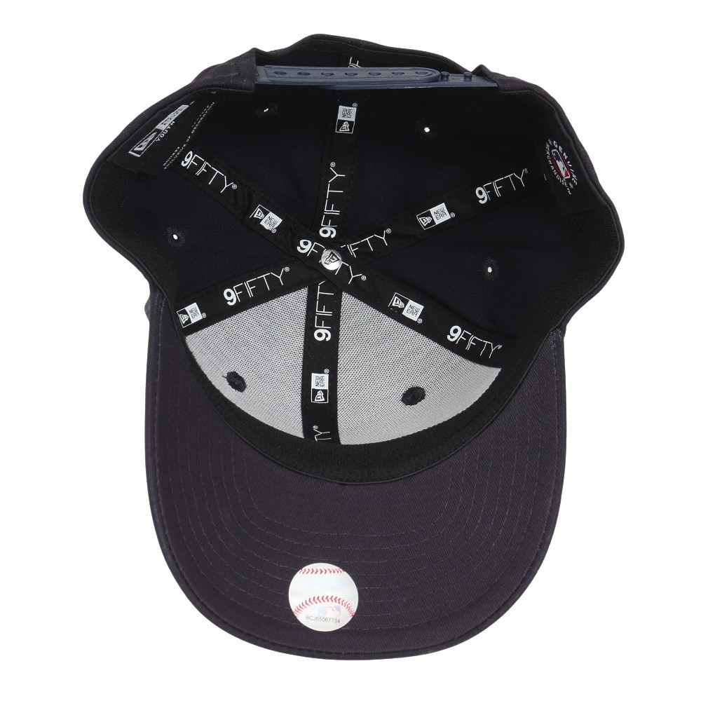 ニューエラ（NEW ERA）（キッズ）ユース キャップ 9FIFTY ストレッチスナップ ニューヨーク・ヤンキース ネイビー×ホワイト 14524519 ネイビー 52-55.8cm