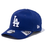 (キッズ)ユース キャップ 9FIFTY ストレッチスナップ ロサンゼルス・ドジャース ダークロイヤル×ホワイト 14524522 帽子 52cm-55.8cm