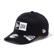 (キッズ)Youth 9FIFTY ストレッチスナップ ボックスロゴ キャップ 14524524 52-55.8cm 黒
