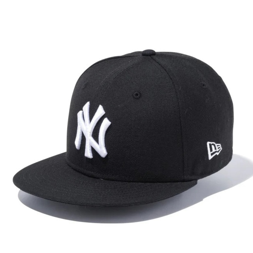 ニューエラ（NEW ERA）（キッズ）キャップ Youth 9FIFTY ニューヨーク ヤンキース ブラック×ホワイト 14524532