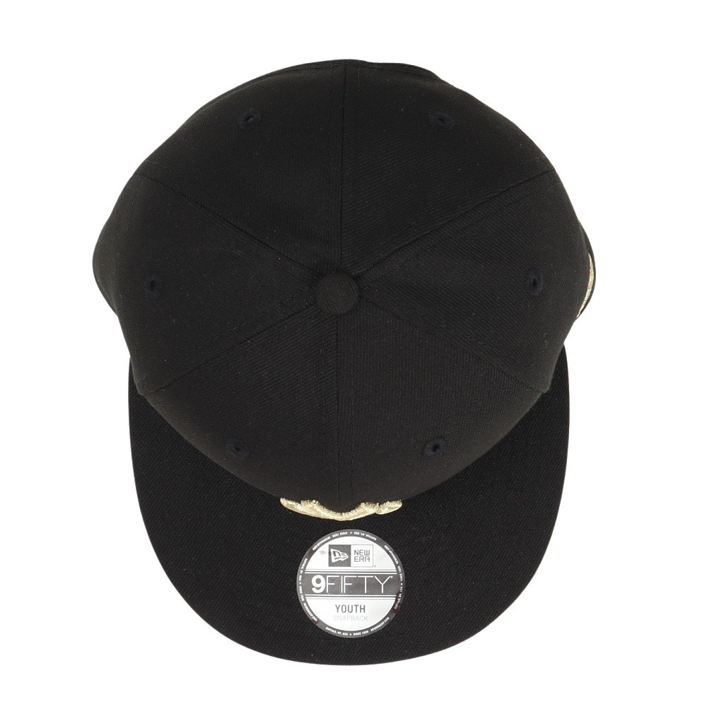 ニューエラ（NEW ERA）（キッズ）キャップ Youth 9FIFTY ニューヨーク ヤンキース ブラック×ゴールド 14524533