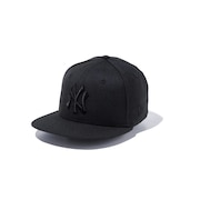 (キッズ)キャップ Youth 9FIFTY ニューヨーク ヤンキース ブラック×ブラック 14524534