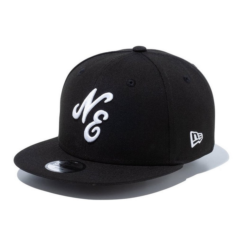 ニューエラ（NEW ERA）（キッズ）キャップ キッズ 950 クラシックロゴ ブラック×ホワイト 14524535 アジャスタブル サイズ調整可 ジュニア 日差し対策