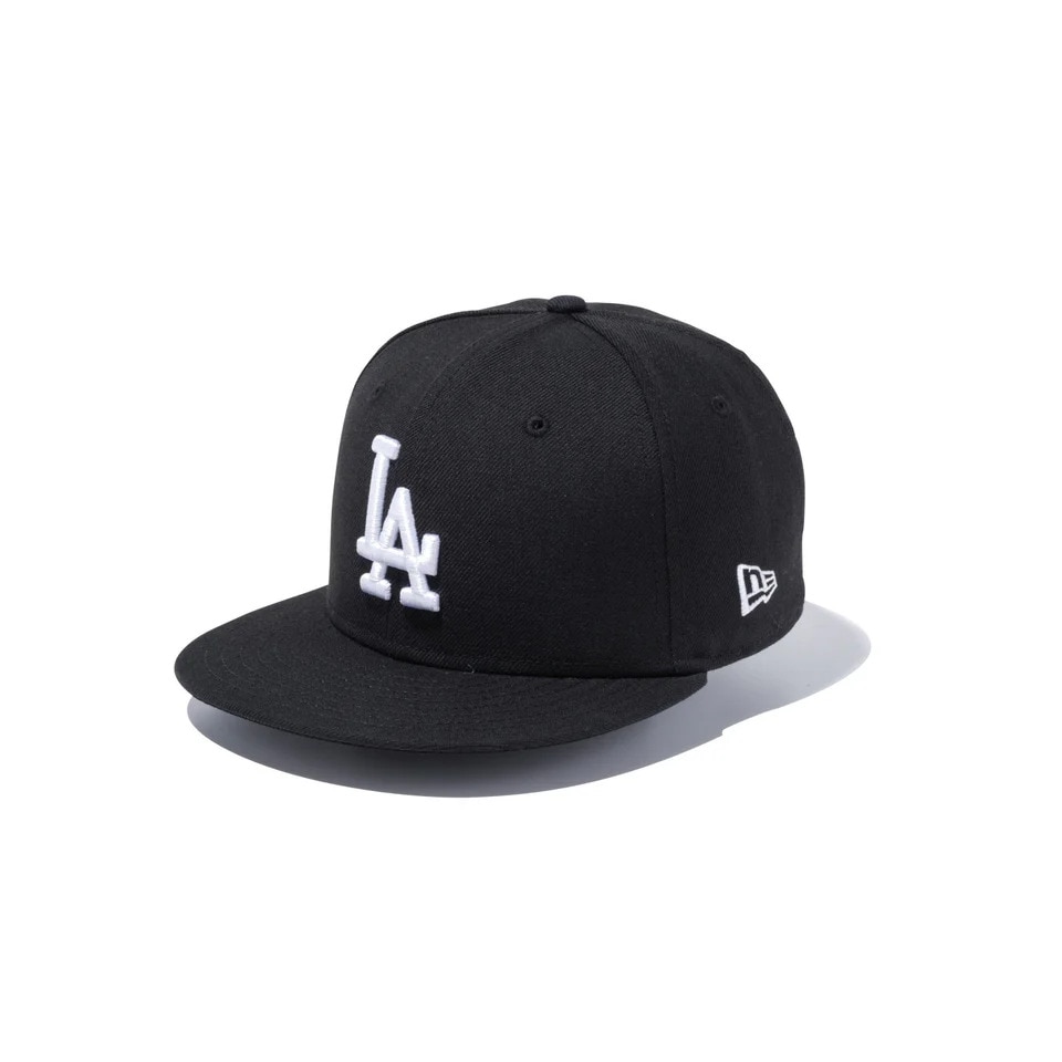 ニューエラ（NEW ERA）（キッズ）キャップ Youth 9FIFTY ロサンゼルス ドジャース ブラック×ホワイト 14524538