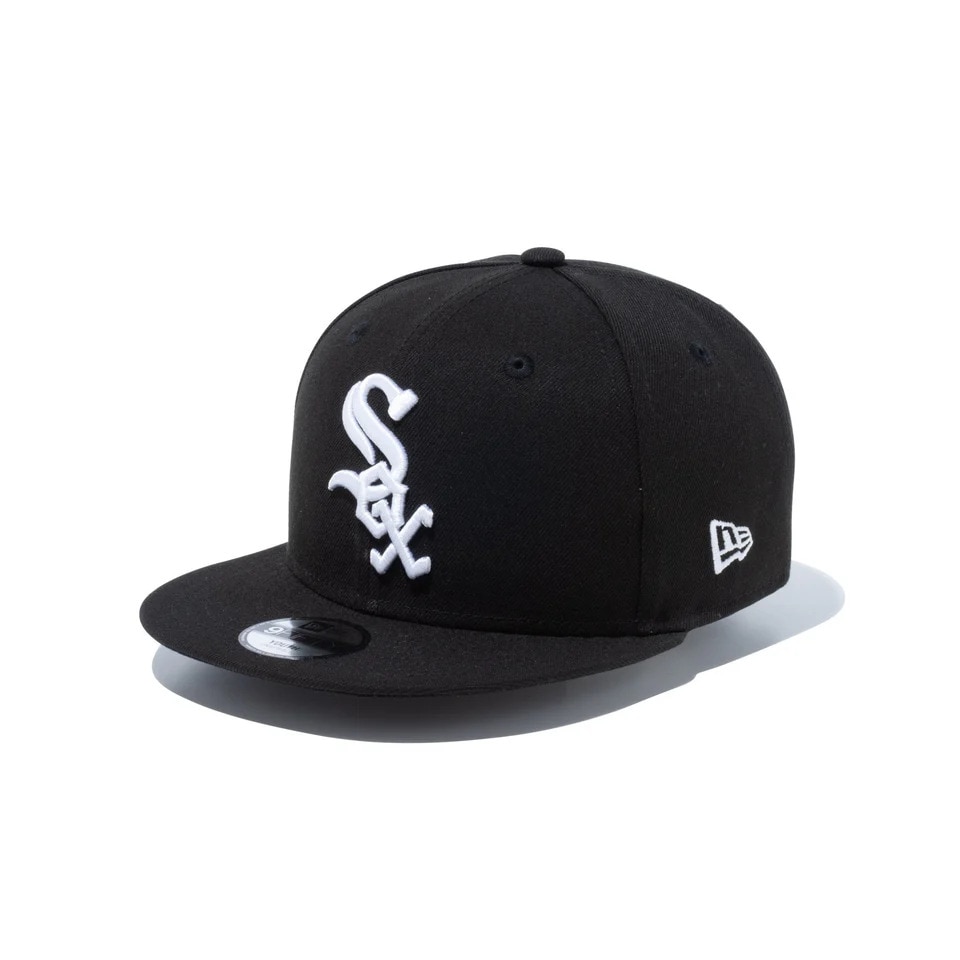 ニューエラ（NEW ERA）（キッズ）キャップ Youth 9FIFTY シカゴ ホワイトソックス ブラック 14524539