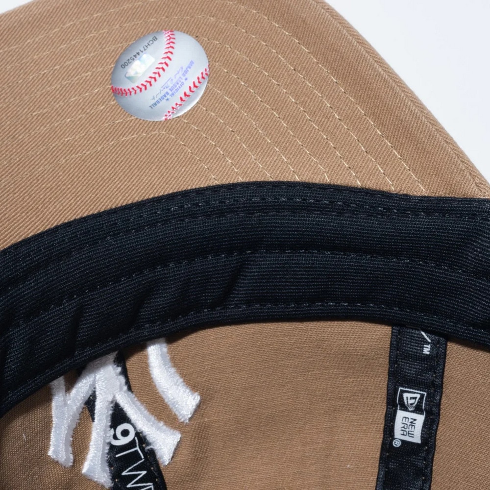 ニューエラ（NEW ERA）（キッズ）ジュニア キャップ Youth 9TWENTY ニューヨーク・ヤンキース 14524546 帽子 子供 カーキ