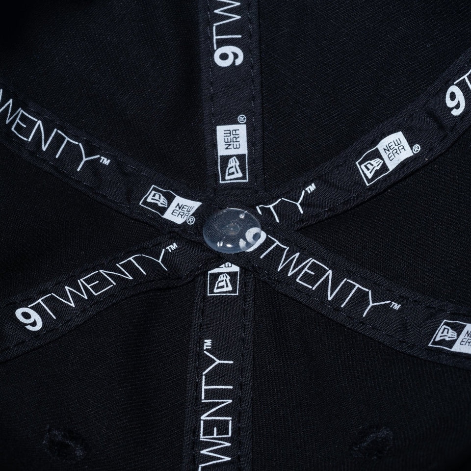 ニューエラ（NEW ERA）（キッズ）キャップ Youth 9TWENTY ボックスロゴ ブラック×ホワイト 14524556