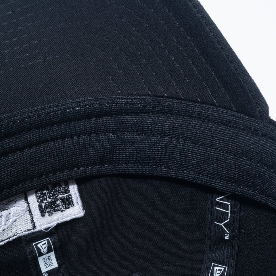 ニューエラ（NEW ERA）（キッズ）キャップ Youth 9TWENTY ボックスロゴ ブラック×ホワイト 14524556