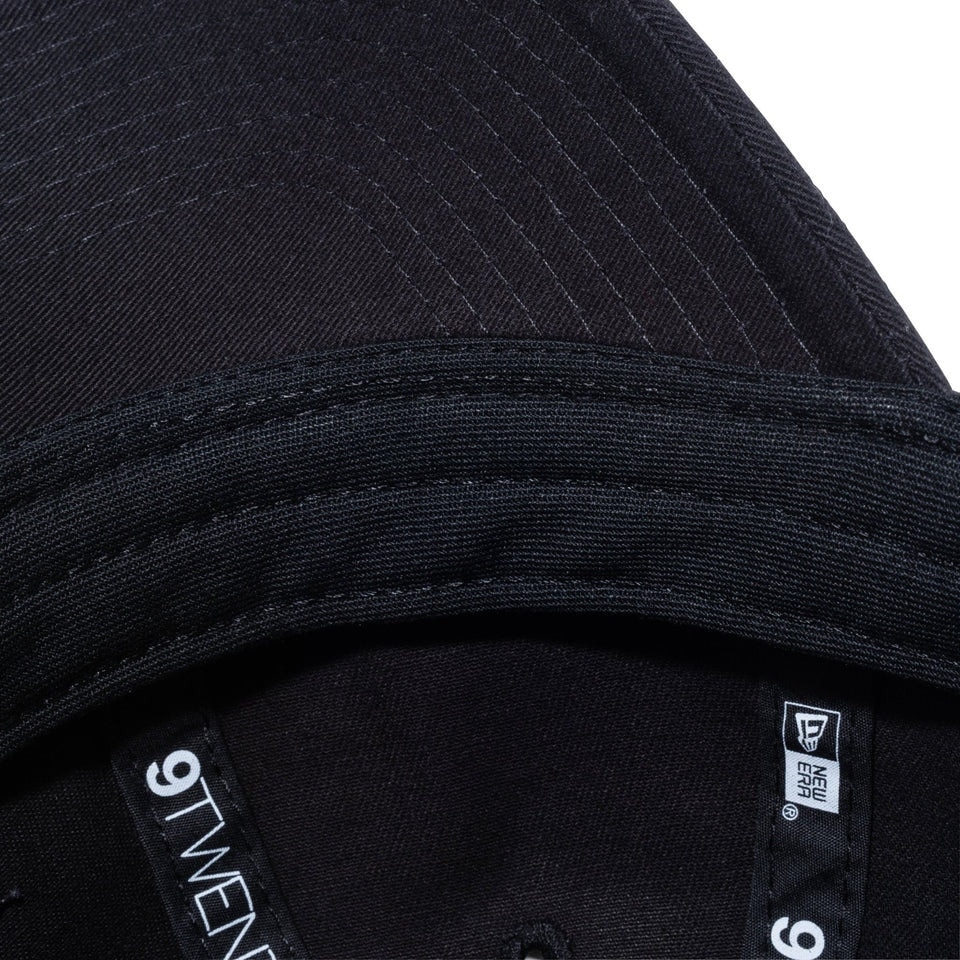 ニューエラ（NEW ERA）（キッズ）キャップ Youth 9TWENTY ベーシック ブラック×ホワイト 14524558