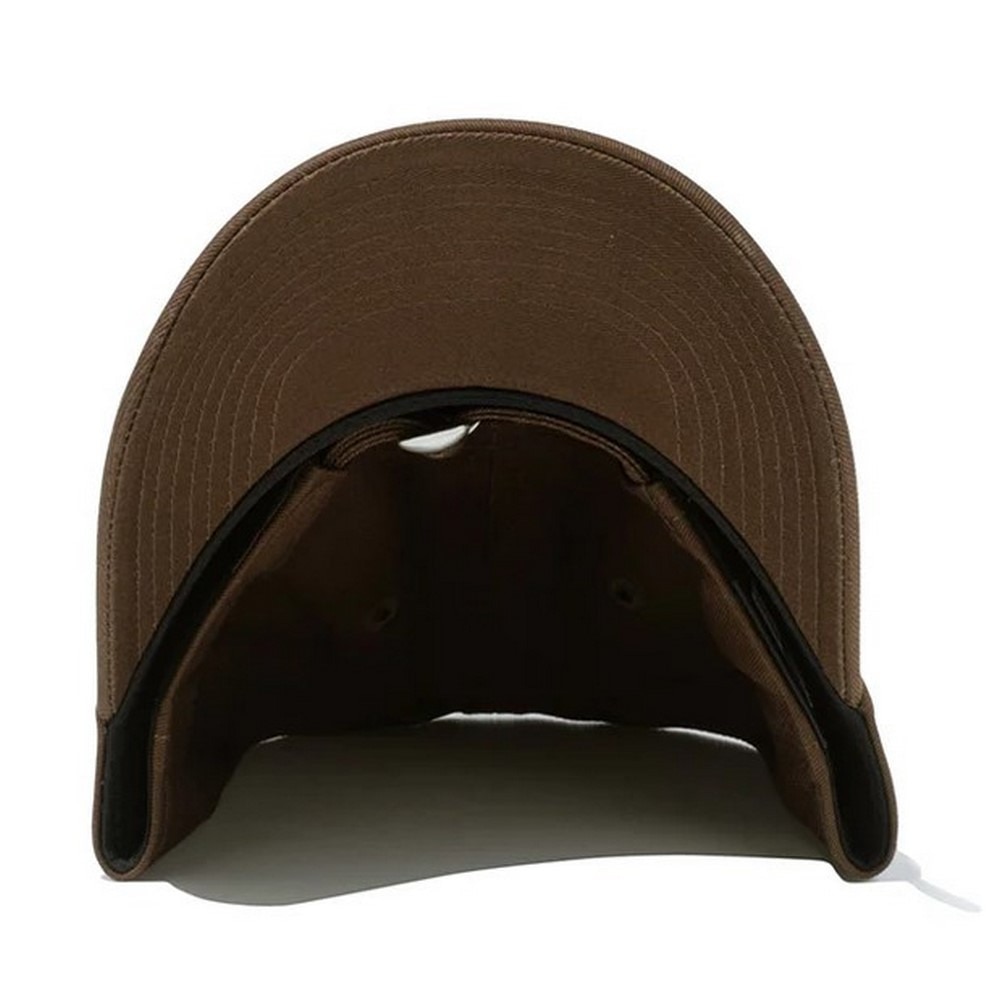 ニューエラ（NEW ERA）（キッズ）帽子 ジュニア キャップ 920 スクリプトロゴ 茶色 14524559 サイズ調整可 ファッション カジュアル ウォッシュ加工 手洗い可