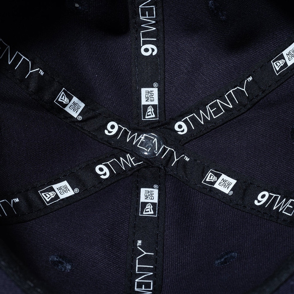 ニューエラ（NEW ERA）（キッズ）キャップ ジュニア 9TWENTY スクリプトロゴ 紺 14524560 日焼け対策 日差し対策 スポーツキャップ シンプル