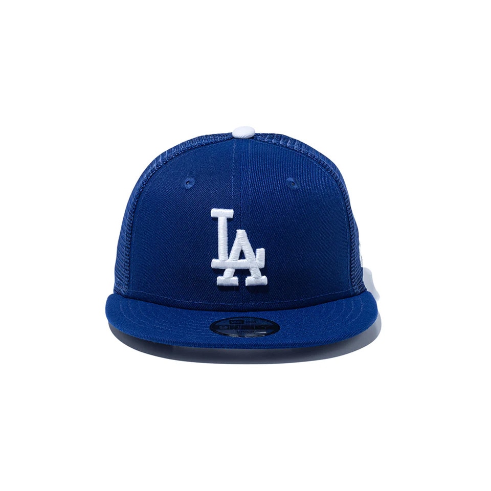 ニューエラ（NEW ERA）（キッズ）帽子 チャイルド 9FIFTY トラッカー ロサンゼルス・ドジャースキャップ 青 50.1-53.9cm 14524739 2歳ー6歳 子供 メッシュ