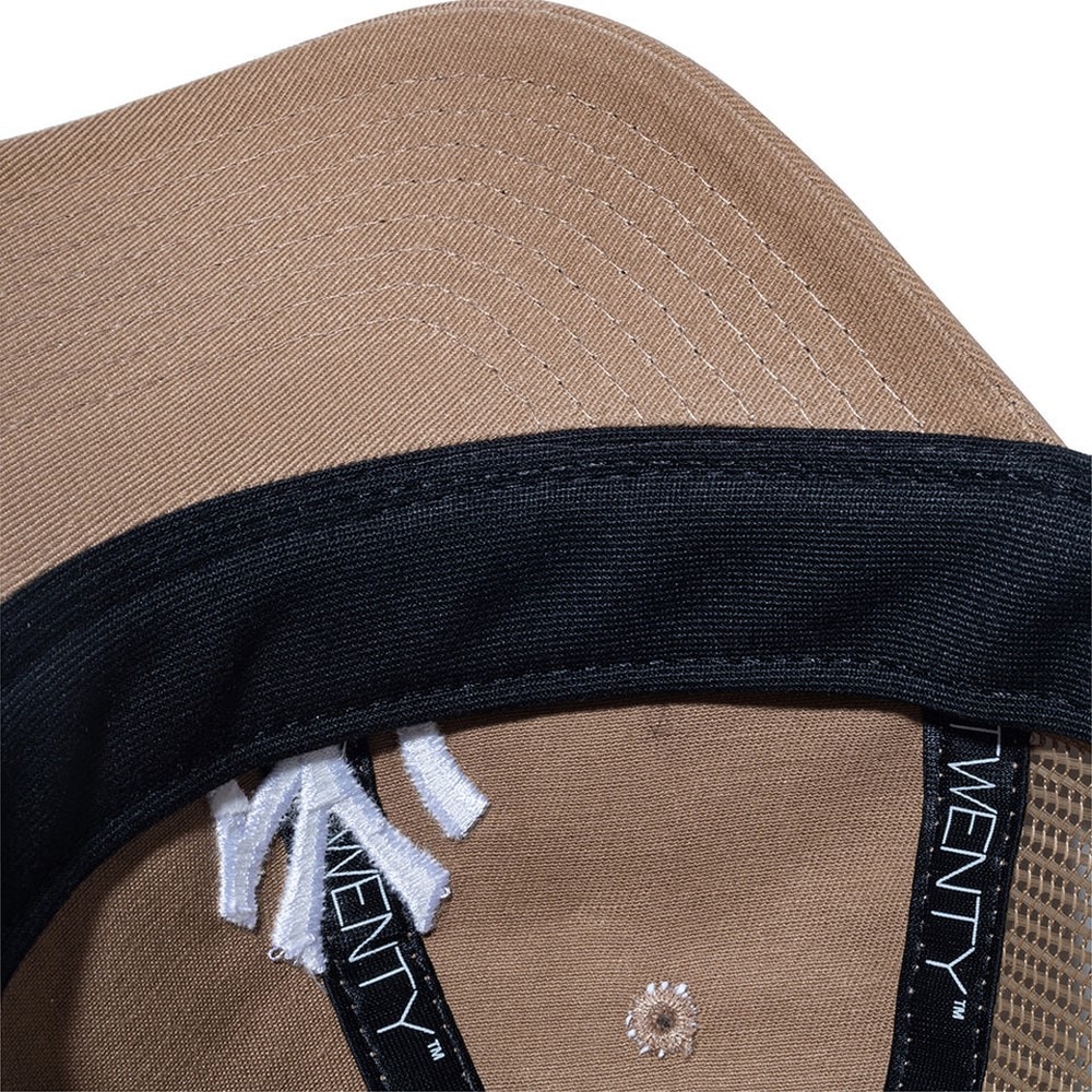ニューエラ（NEW ERA）（キッズ）帽子 ジュニア キャップ 920 トラッカー ニューヨーク・ヤンキース カーキ 50-53cm 14524748 スポーツキャップ 子供用 ジュニア用