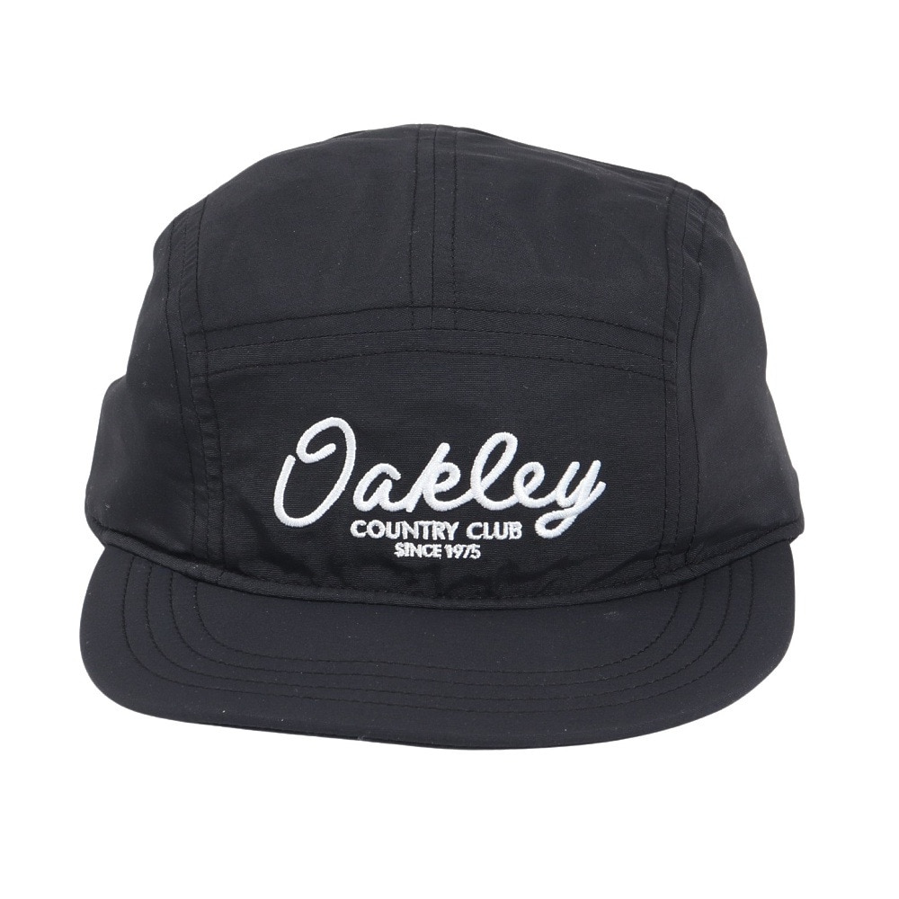 オークリー（OAKLEY）（キッズ）帽子 ユース Essential Jet キャップ 25.0 黒 53-56cm FOS902007-02E スポーツキャップ 子供 撥水 UPF50+