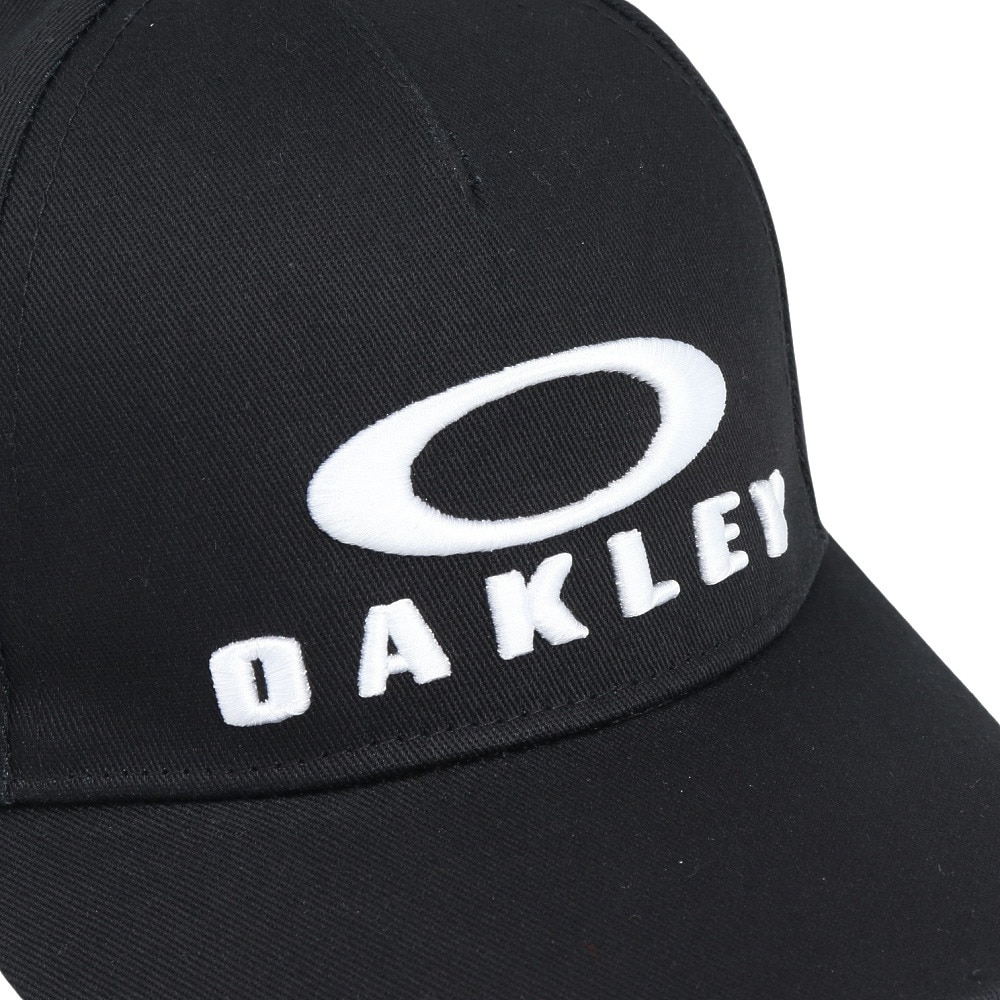 オークリー（OAKLEY）（キッズ）帽子 ユース Essential キャップ 25.0 FOS902009-02E 黒 53-56cm スポーツキャップ ベースボールキャップ 子供 吸汗 速乾