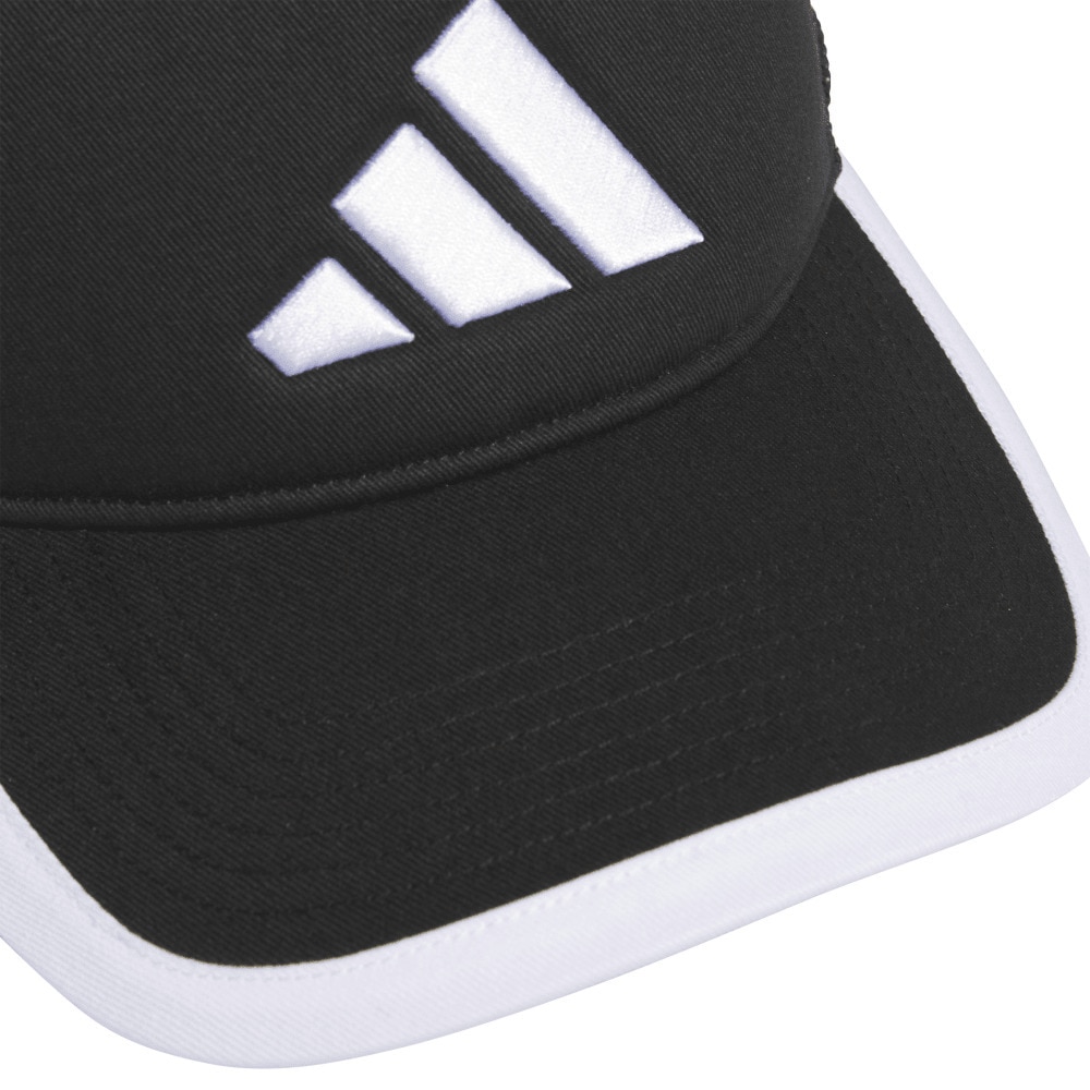 アディダス（adidas）（キッズ）帽子 ジュニア トラッカー キャップ 黒 51-57cm KCE28-JL5170 スポーツキャップ メッシュ 子供 暑さ対策 日差し対策