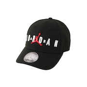 (キッズ)帽子 ジュニア キャップ JAN HBR STRAPBACK 黒 53cm 9A0710-023 スポーツキャップ 暑さ対策 日差し対策 サイズ調整可 子供