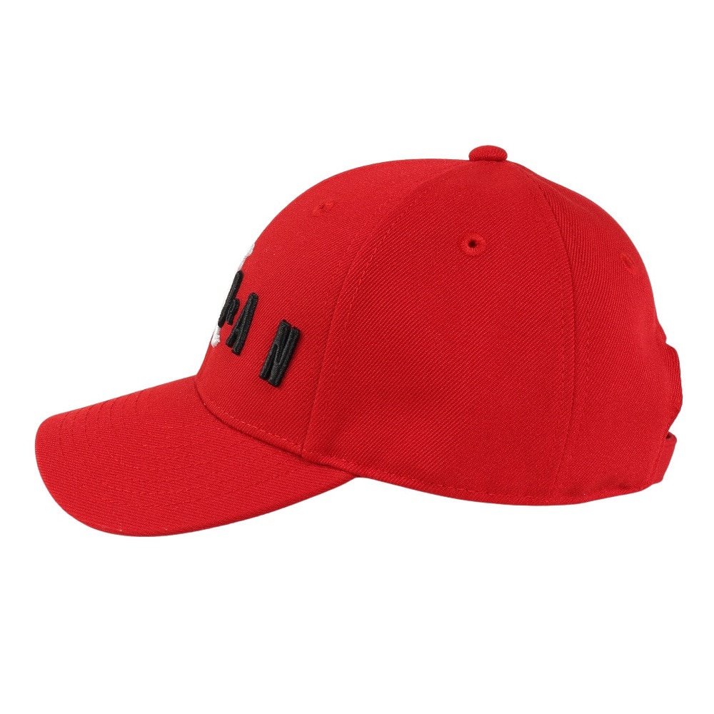 ジョーダン（JORDAN）（キッズ）帽子 ジュニア キャップ JAN HBR STRAPBACK 赤 53cm 9A0710-R78 スポーツキャップ 暑さ対策 日差し対策 サイズ調整可 子供