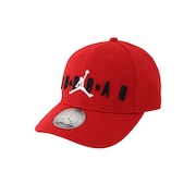 (キッズ)帽子 ジュニア キャップ JAN HBR STRAPBACK 赤 53cm 9A0710-R78 スポーツキャップ 暑さ対策 日差し対策 サイズ調整可 子供