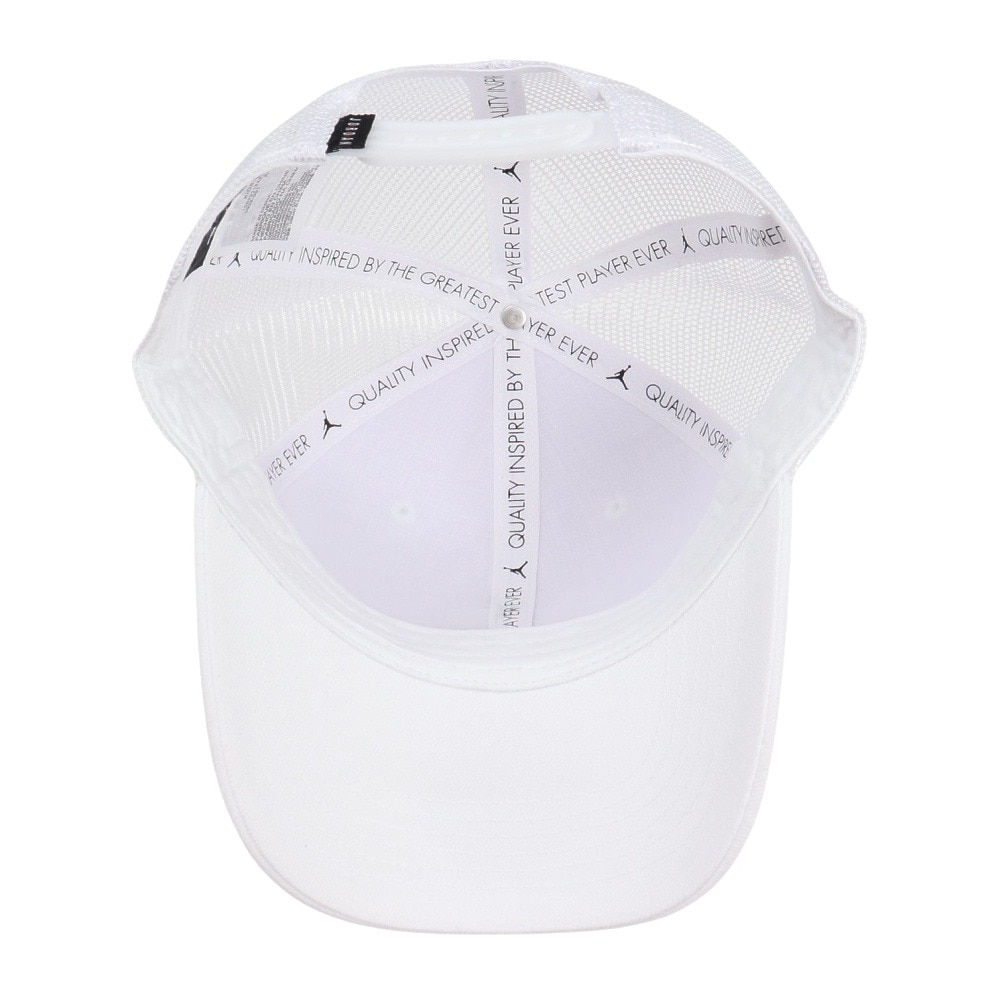 ジョーダン（JORDAN）（キッズ）帽子 ジュニア キャップ JAN JUMPMAN TRUCKER 白 53cm 9A0928-001 スポーツキャップ メッシュ素材 蒸れにくい サイズ調整可