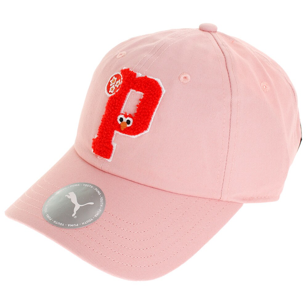  キッズ セサミストリート ベースボール キャップ 022336-02 PNK