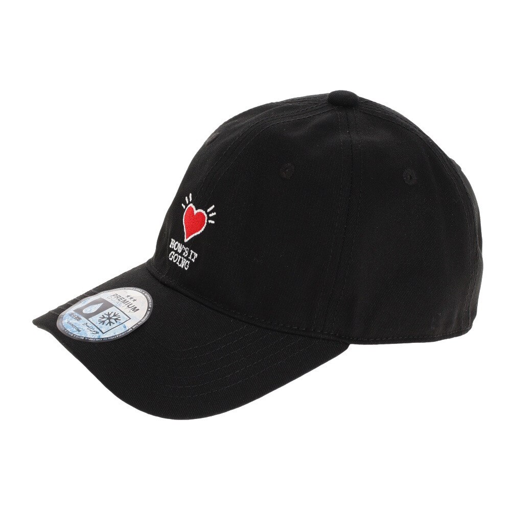  冷感 キャップ HEART LOGO CAP 夏用 熱中症対策 帽子 