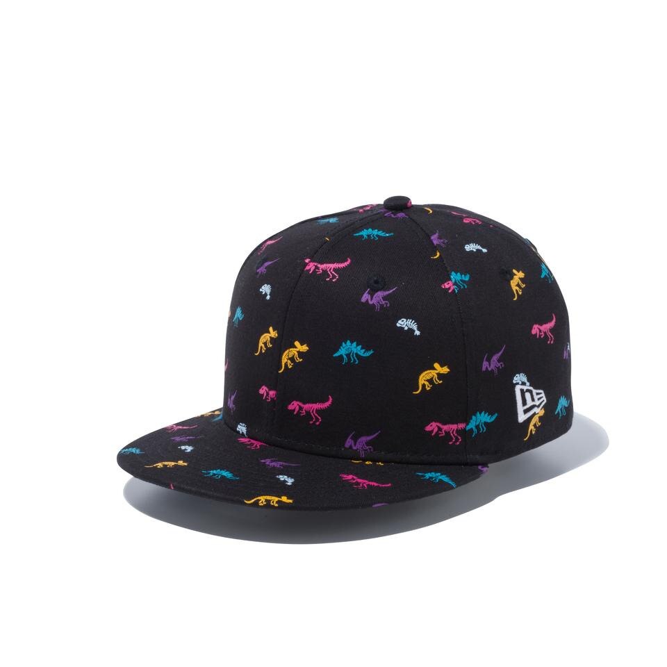  Youth 9FIFTY ダイナソー ブラック オールオーバー 12654178